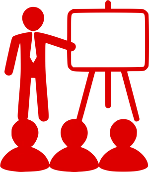 Teaching Presentation Icon PNG image