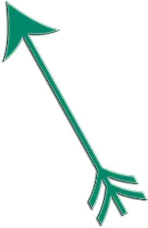 Teal Arrow Clipart PNG image