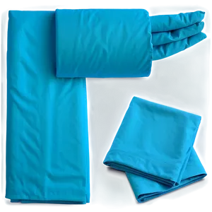Teal Bed Sheet PNG Hvm