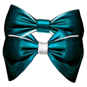 Teal Bow Tie PNG Kjh