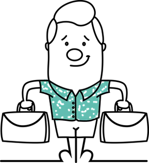 Teal Polka Dot Shirt Graphic