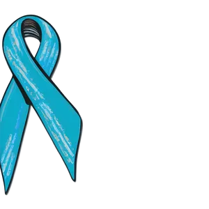 Teal Ribbon Awareness Symbol Png Ban PNG image