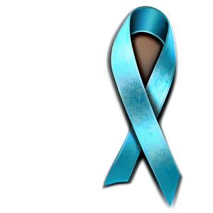 Teal Ribbon Banner Png 06282024 PNG image