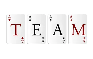 Team Concept Playing Cards PNG