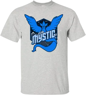 Team Mystic Graphic T Shirt Design