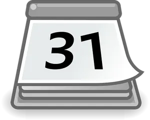Tear Off Calendar Icon