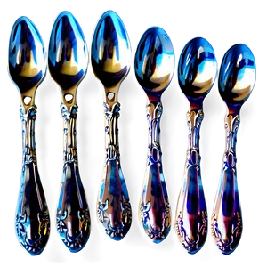 Teaspoon Set PNG 05252024 PNG