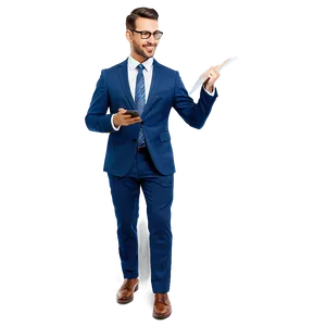 Tech-savvy Business Suit PNG 06212024