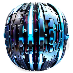Techno Music Wave PNG 56
