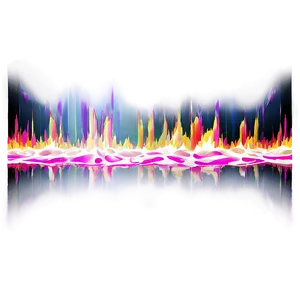 Techno Music Wave Png Gff PNG image