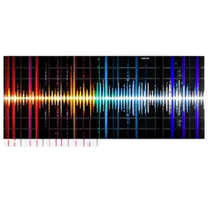 Techno Sound Spectrum Png 06242024 PNG image