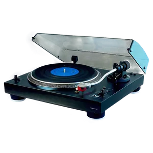 Techno Turntable Setup Png Fpg33 PNG image