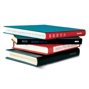 Technology Books Stack PNG 06212024 PNG