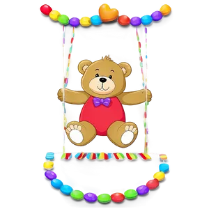 Teddy Bear Cartoon PNG 05212024