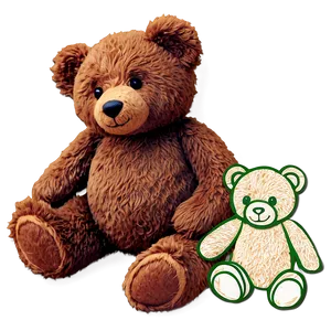 Teddy Bear Clipart Free PNG 06282024
