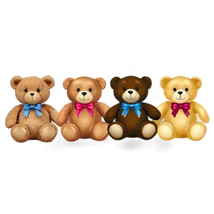 Teddy Bear Collection PNG 05212024 PNG