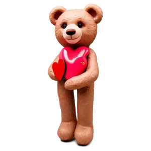 Teddy Bear For Valentine Png Adj PNG image