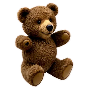 Teddy Bear Illustration PNG Jkq28