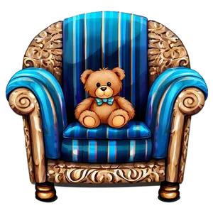Teddy Bear In A Chair Clipart PNG 46 PNG