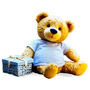 Teddy Bear In Bed PNG Ani PNG