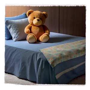 Teddy Bear In Bed PNG Bds PNG