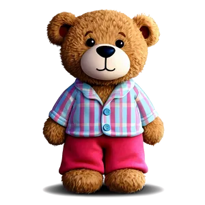 Teddy Bear In Pajamas Clipart PNG 43
