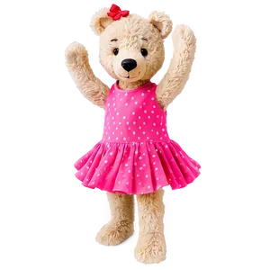 Teddy Bear With Dress PNG Oaq PNG