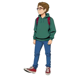 Teenage Random Person Character PNG 98