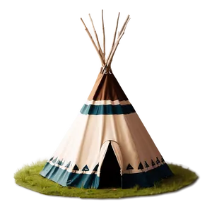 Teepee Camping Adventure Png 06292024 PNG image