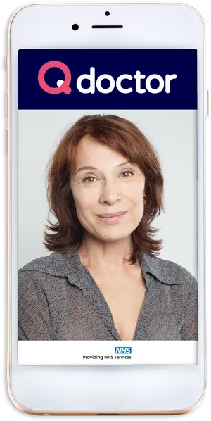Telemedicine Consultation App Portrait PNG