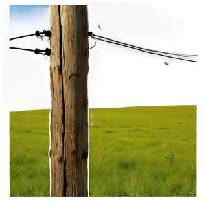 Telephone Pole In Landscape PNG Ekp