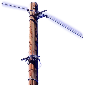 Telephone Pole In Urban Environment PNG Jis PNG