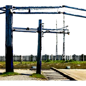 Telephone Pole On Street PNG 78