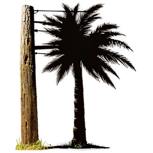 Telephone Pole Silhouette Png 06132024 PNG image