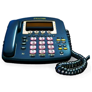 Telephone With Cord Spiral PNG Oyv38 PNG