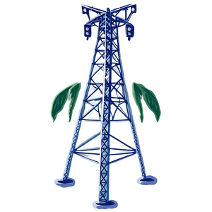 Telephony Transmission Tower Png 06212024 PNG image