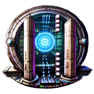 Teleportation Portal Art PNG Juo66