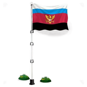 Telescopic Flagpole Illustration Png Yqo98 PNG image