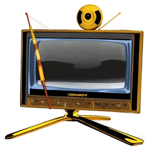 Television With Webcam PNG 05242024