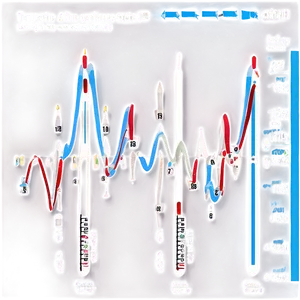 Temperature Variance Line Chart PNG Clt