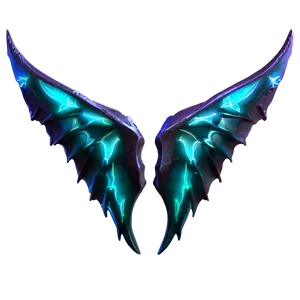 Tempest Demon Wings PNG Plq3 PNG