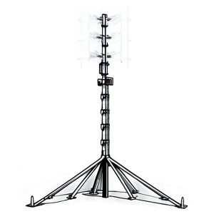 Temporary Cell Tower PNG Dam