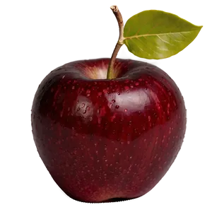 Tempting Red Apple PNG 06272024