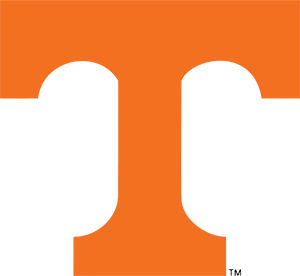 Tennessee Orangeand White Logo PNG image