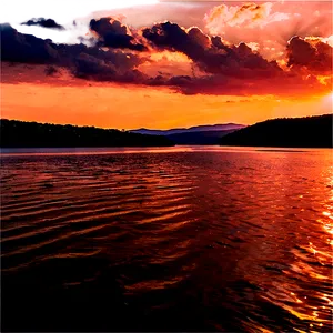 Tennessee River Sunset PNG Ghn99 PNG