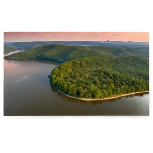 Tennessee River Sunset Png Haq11 PNG image