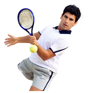 Tennis Backhand Stroke PNG Wew