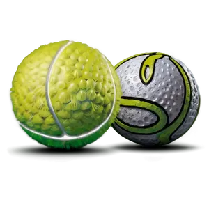 Tennis Ball Bounce PNG Mfo PNG