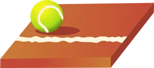 Tennis Ballon Clay Court