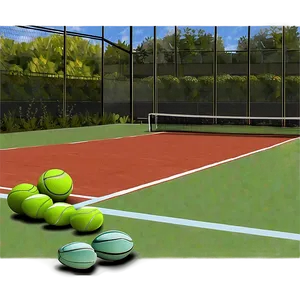 Tennis Court Line PNG 25